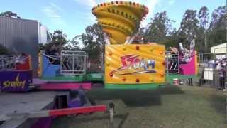 amusement ride hire brisbane STORM [upl. by Yeliah]