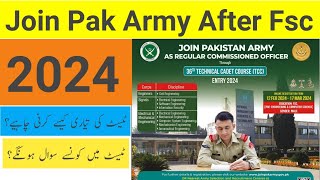 Pak Army Technical cadet course 2024 syllabus and test preparation [upl. by Lavery]