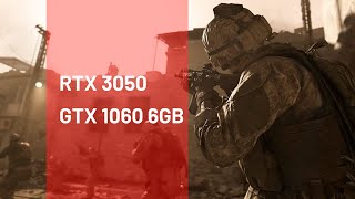 RTX 3050 vs GTX 1060 6GB  Testing 13 games with Ultra settings [upl. by Enelehs]