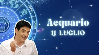 Acquario ♒️ Loroscopo di Paolo Fox  11 Luglio 2024  Giornata anonima tutta casa e lavoro [upl. by Atenahs]