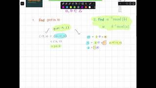 Extended Euclidean Algorithm Part 5 Finding Modular Inverses [upl. by Hannaj]