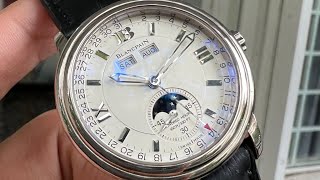 Thông số kỹ thuật Đồng Hồ BLANCPAIN Leman Complete Calendar 38mm 8631130a53b [upl. by Lebisor]