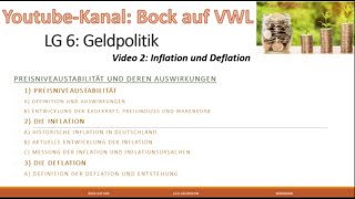 Preisniveaustabilität Inflation und Deflation [upl. by Bowden28]