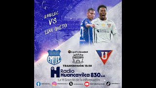 EN VIVO EMELEC VS LIGA DE QUITO Fecha 12 Fase 2  Liga Pro 03 11 24 [upl. by Dre746]