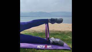 Actifoam pilates çemberi ile iç bacak kaslarınızı sıkılaştırabilirinceltilmesini sağlayabilirsiniz [upl. by Obelia]