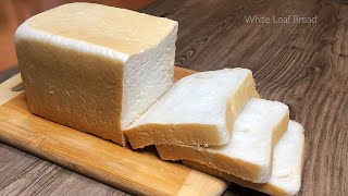 WHITE LOAF BREAD  PINOY TASTY BREAD  Basic ingredients  Easy Recipe [upl. by Sikes]