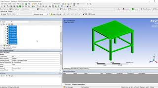 Ansys Static Structural  Ansys Yapısal Analiz  Statik Analiz   Kuvvet Analizi  Örnek 1 [upl. by Ynelram]