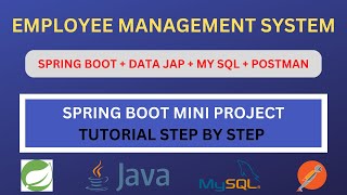 Spring Boot Project  Employee Management System  Spring Boot Crud  In Hindi [upl. by Adnileb]