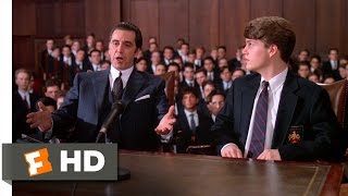 Frank Defends Charlie in Court  Scent of a Woman 88 Movie CLIP 1992 HD [upl. by Farr]