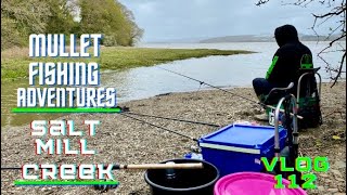 Sea Fishing uk  Mullet Fishing Adventures  Salt Mill Creek Saltash Cornwall  Vlog112 [upl. by Neau905]