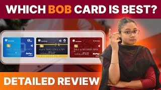 BOB Easy vs BOB Select vs BOB Premier  Detailed Comparison youtube bankofbaroda review news [upl. by Anaylil]