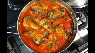 Sardines In Tomato Sauce  CaribbeanPotcom [upl. by Ainoloppa]