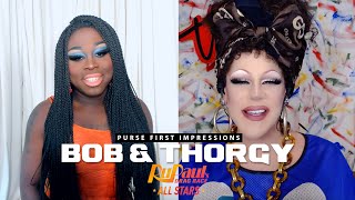 Bob The Drag Queen amp Thorgy  Purse First Impressions  RPDR AllStars 6 EP5 Pink Table Talk [upl. by Vrablik]