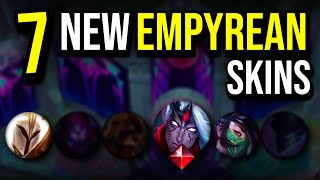 EMPYREAN 2024 SKINS LEAKED  7 New Skins  League of Legends [upl. by Needan995]