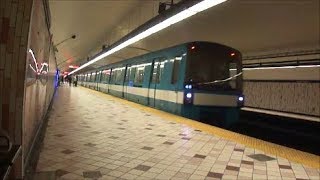 STM MR 73 METRO DEADHEADING AT CREMAZIE STATION  NOT IN SERVICE [upl. by Etnod408]