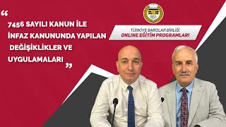 7456 Sayılı Kanun ile İnfaz Kanununda Yapılan Değişiklikler ve Uygulamaları [upl. by Suiramaj654]