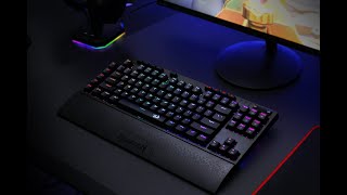 Redragon K596 Vishnu 24G WirelessWired RGB Mechanical Gaming Keyboard [upl. by Ardekal]