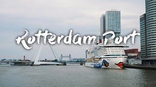 Port Rotterdam 4K  Cinematic Video [upl. by Orestes]