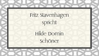 Hilde Domin „Schöner“ [upl. by Ajiam]