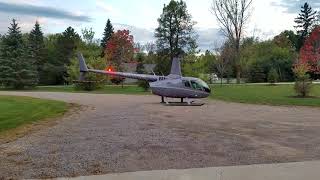 Robinson R66 Turbine Takeoff [upl. by Lang]