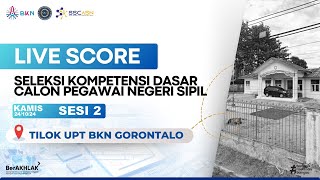 LIVE SCORE SKD CPNS 2024  Kamis 23102024  SESI 2 [upl. by Darahs]