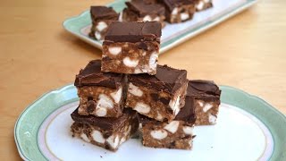 Smores No Bake Brownies [upl. by Laekcim525]