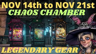 Tiny Tinas Wonderlands  NOVEMBER 14 2024  Chaos Chamber Gear This Week [upl. by Henricks]