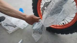 XPRO X12 110cc Dirt Bike Assembly Video [upl. by Suryt]