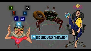 Crab Rigging Crab Rigging Reels Autodesk Maya [upl. by Eaves]