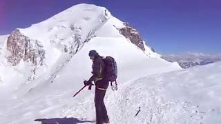 Monte Bianco Via Normale Francese dall Aiguille du Gouter [upl. by Berry488]