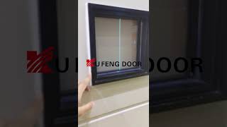 Explaining Xufeng Sectional Garage Door Panel with Aluminum Vision Window [upl. by Ellehcem]