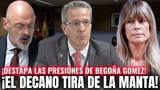 🔥¡¡TREMENDO🔥AYUSO CITA a DECLARAR al DECANO de la COMPLUTENSE😱¡Y TRAICIONA A BEGOÑA Y AL RECTOR😱 [upl. by Lean396]