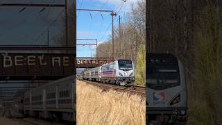 Septa push pull train set heading to West Trenton to terminate for the weekend septa railfanning [upl. by Ennovyhc332]