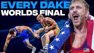 Every Kyle Dake World Championships Final [upl. by Aisiat]