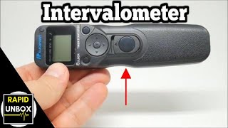 Intervalometer  Timer and Shutter Release  Wave Commander  Flashpoint  Unboxing [upl. by Llenreb312]