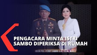 Kuasa Hukum Minta Istri Ferdy Sambo Diperiksa di Kediamannya Dimungkinkan [upl. by Sikko]