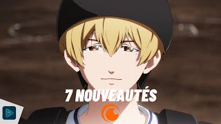 7 ANIMES A VOIR PROCHAINEMENT SUR CRUNCHYROLL [upl. by Yetak]