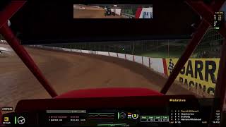 iRacing Micro Non Wing Sprint Car Win  Lanier [upl. by Annehsat692]