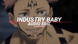 industry baby  lil nas x jack harlow edit audio [upl. by Politi]