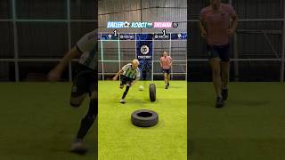 Speed Challenge Showdown Robot vs Baller vs Tireman  Whos Faster to the Target⚽️🛞 [upl. by Jochebed]