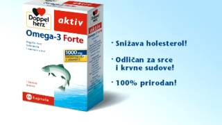 Doppelherz aktiv Omega 3 Forte TV spot [upl. by Htidra]