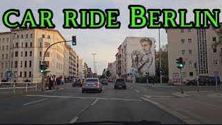 car ride Berlin • Germany 🇩🇪 • ASMR • 4K • relax [upl. by Ynohtnaeoj]