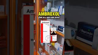 Ambroxol para que sirve dosis y como tomar farmacologia farmacia medicamentos medicina [upl. by Anitsud]