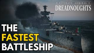 The Fastest Battleship  Ultimate Admiral Dreadnoughts [upl. by Ahsonek888]