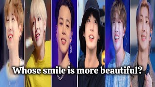 Top 7 Most Beautiful Smiles In Kpop  witch your favorite smile [upl. by Ecirtemed]