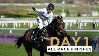 ALL RACE FINISHES FROM DAY 1 OF THE CHELTENHAM FESTIVAL 2023 [upl. by Sherye477]