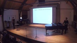 Bach Mass B minor lecture [upl. by Samuele]