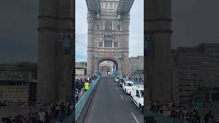 Tower bridge London Drive over [upl. by Harday]