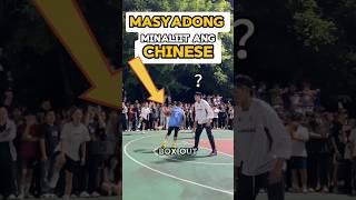 MINALIIT NILA ANG BATANG CHINESE basketball shorts shortvideo [upl. by Krefetz]