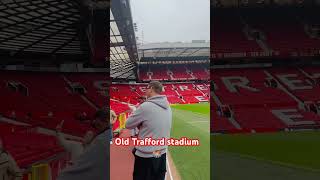 Old Trafford stadium oldtrafford football stadium manchester manchesterunited tour footy [upl. by Jeanne490]